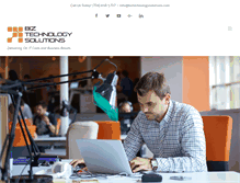 Tablet Screenshot of biztechnologysolutions.com